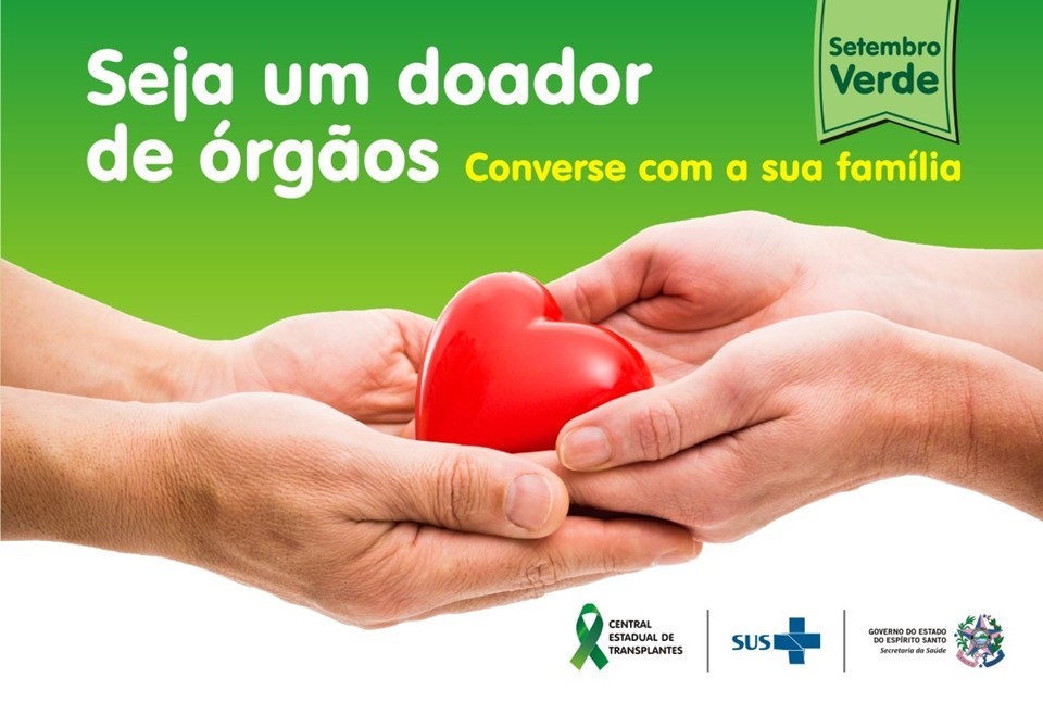 Setembro Verde: SESA realiza ações ao longo do mês para a conscientização sobre doação de órgãos 1