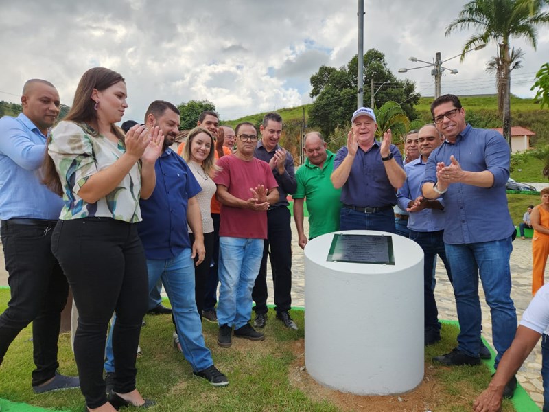 Casagrande inaugura barragem e anuncia novos investimentos em Águia Branca 1