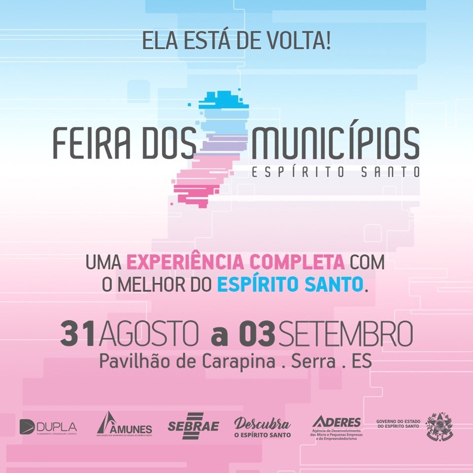 Contagem regressiva para a Feira dos Municípios 1