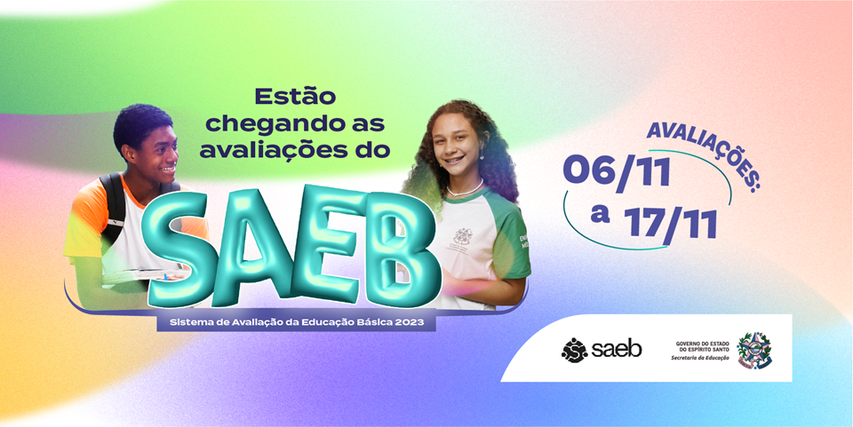 Aplicação das avaliações do Sistema de Avaliação da Educação Básica terá início em 06 de novembro 1